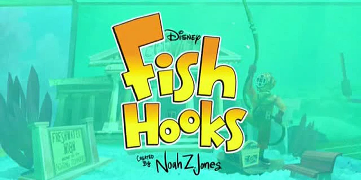 Cover Coloring Page - Fish Hooks