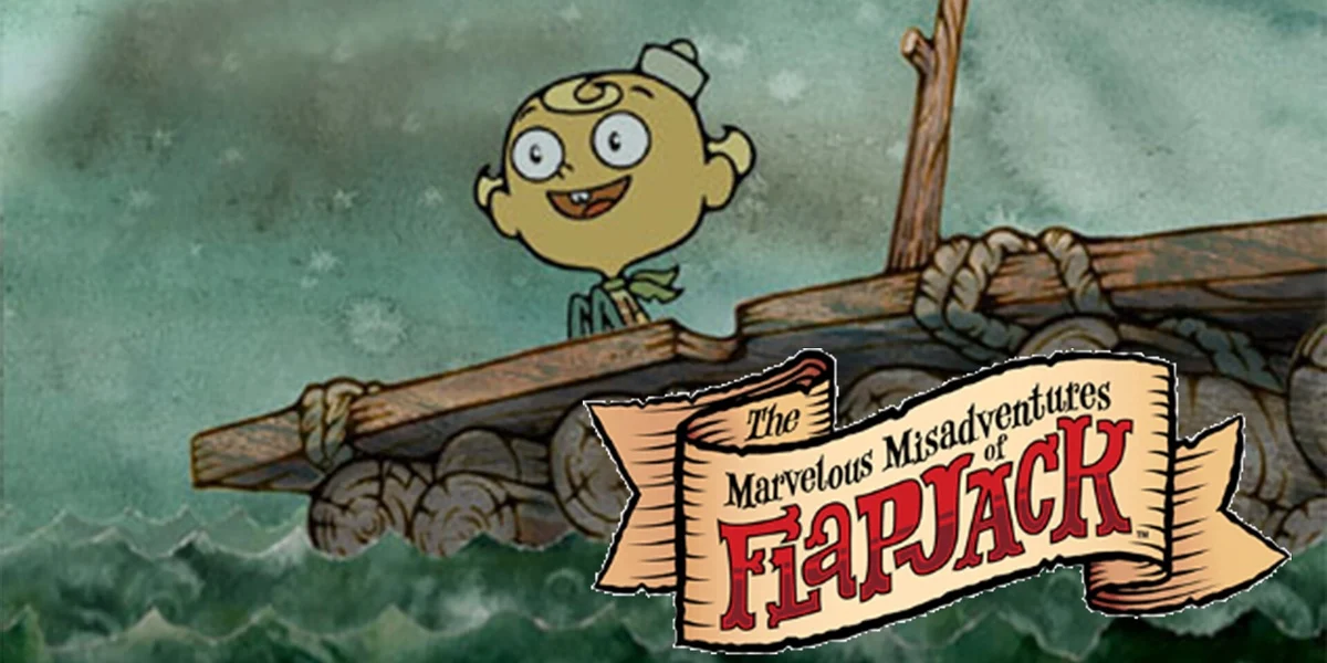 Cover Coloring Page - The Marvelous Misadventures of Flapjack