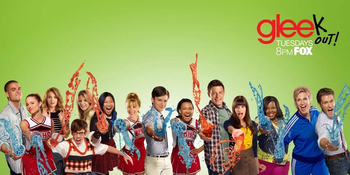 Cover Coloring Page - Glee