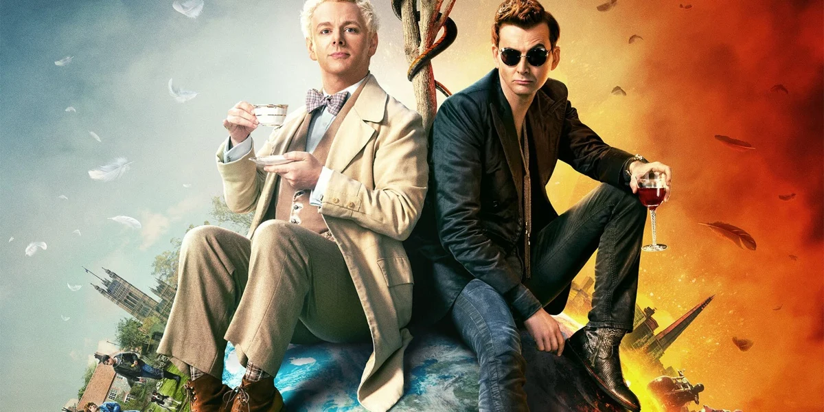 Cover Coloring Page - Good Omens