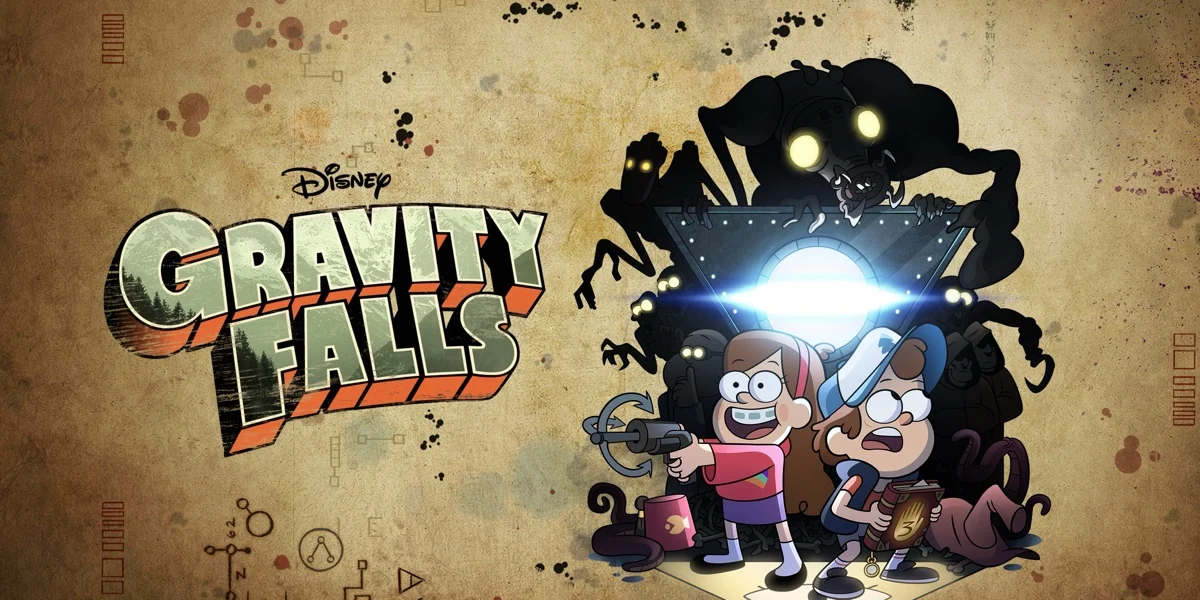 Cover Coloring Page - Gravity Falls