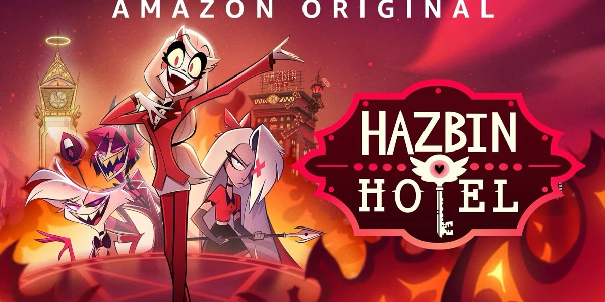 Cover Coloring Page - Hazbin Hotel