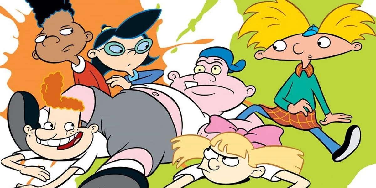 Cover Coloring Page - Hey Arnold!