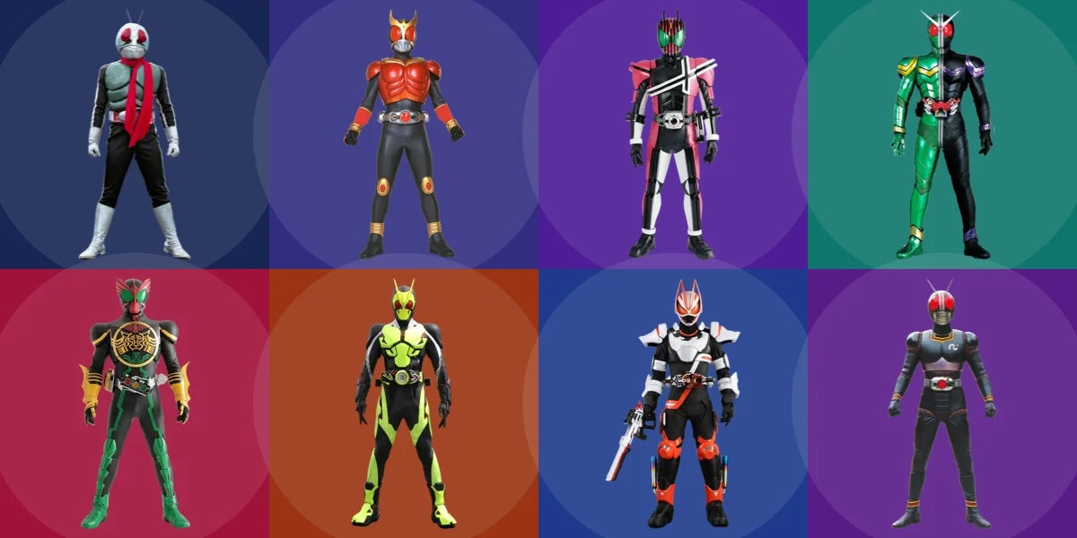 Cover Coloring Page - Kamen Rider