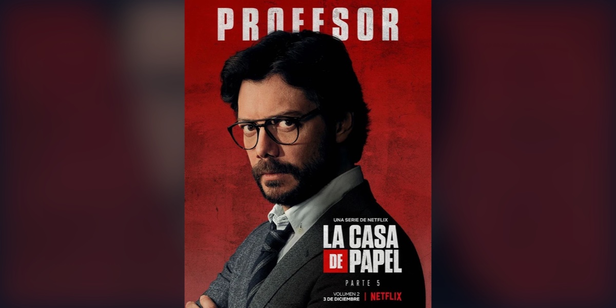 Cover Coloring Page - La Casa de Papel