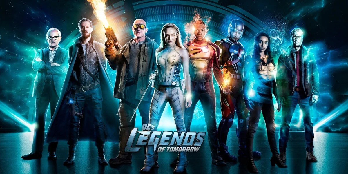 Cover Coloring Page - DC's Legends of Tomorrow