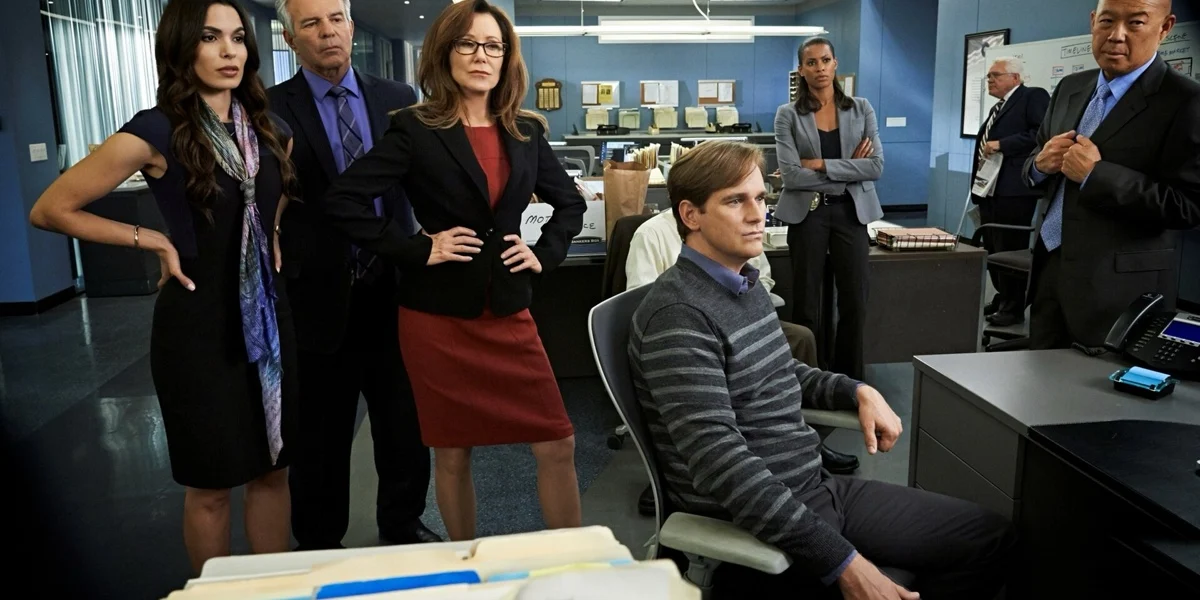 Cover Coloring Page - Major Crimes