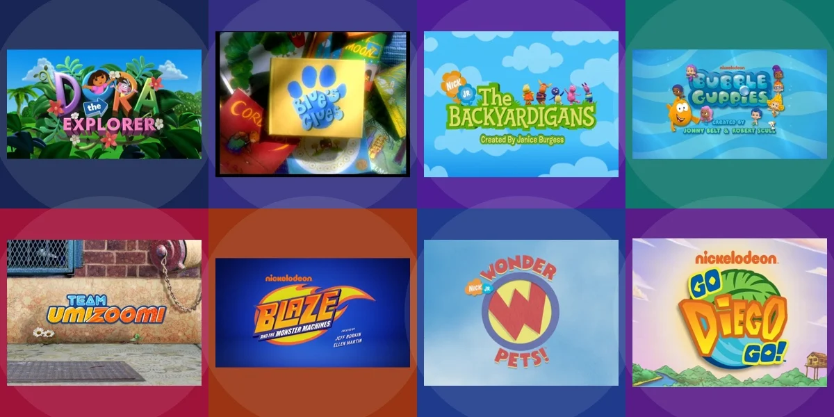Cover Coloring Page - Nick Jr.: Original Series