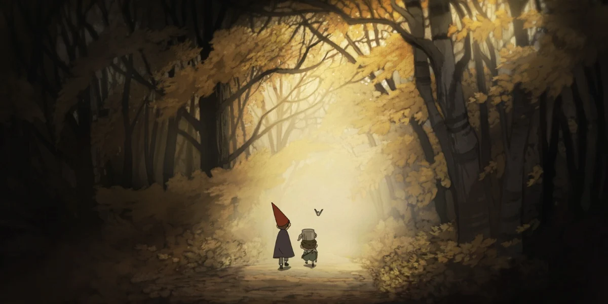 Cover Coloring Page - Over the Garden Wall