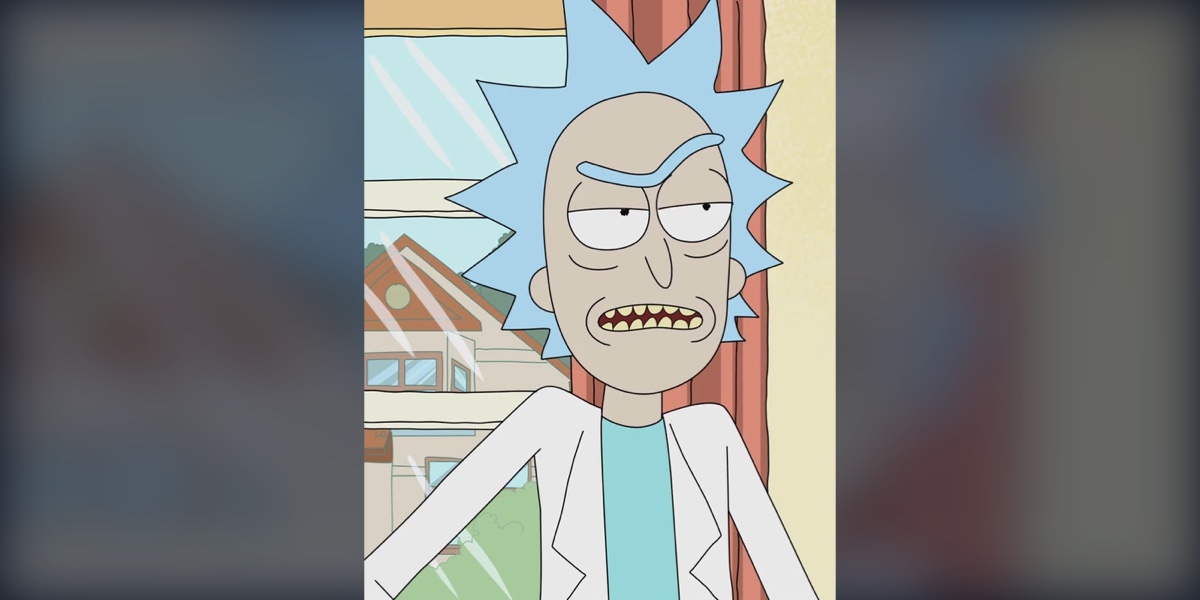 Cover Coloring Page - Rick and Morty