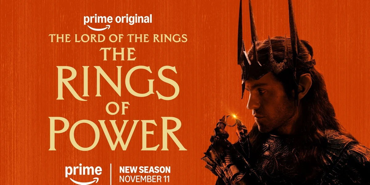 Cover Coloring Page - The Lord of the Rings: The Rings of Power