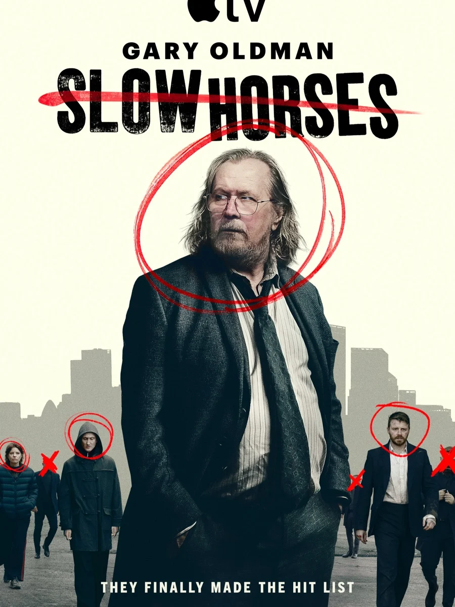 Cover Coloring Page - Slow Horses