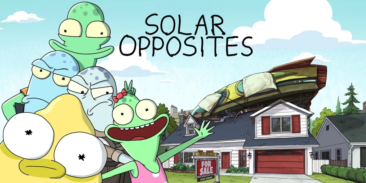 Capa Página para colorir - Solar Opposites