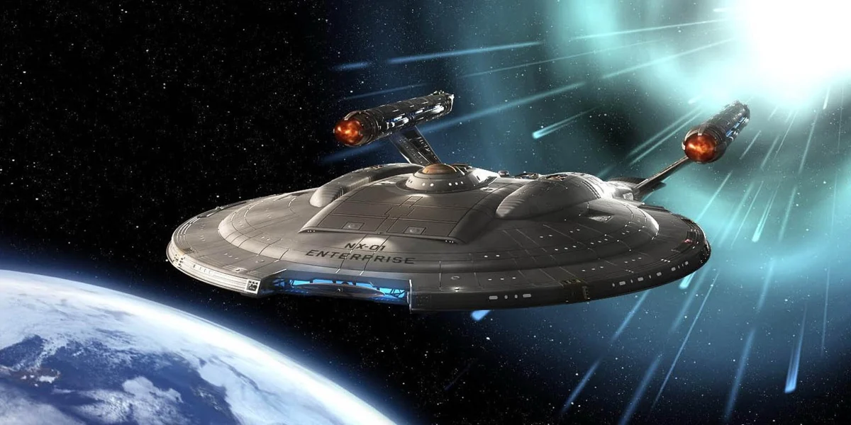 Cover Coloring Page - Star Trek: Enterprise
