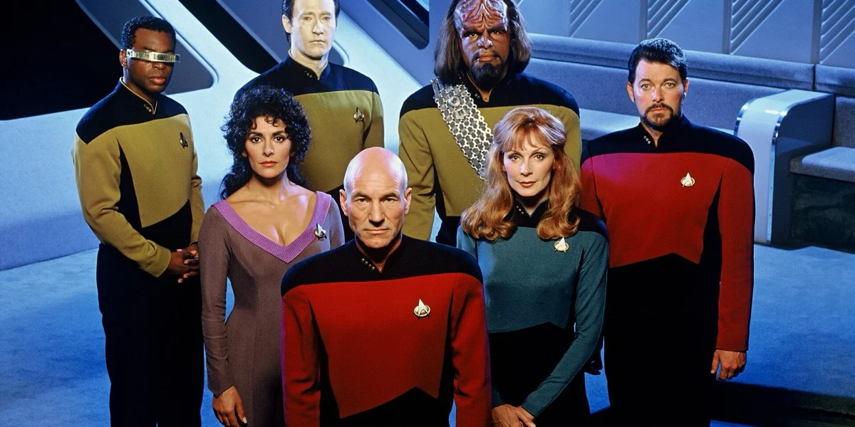 Capa Página para colorir - Star Trek: The Next Generation