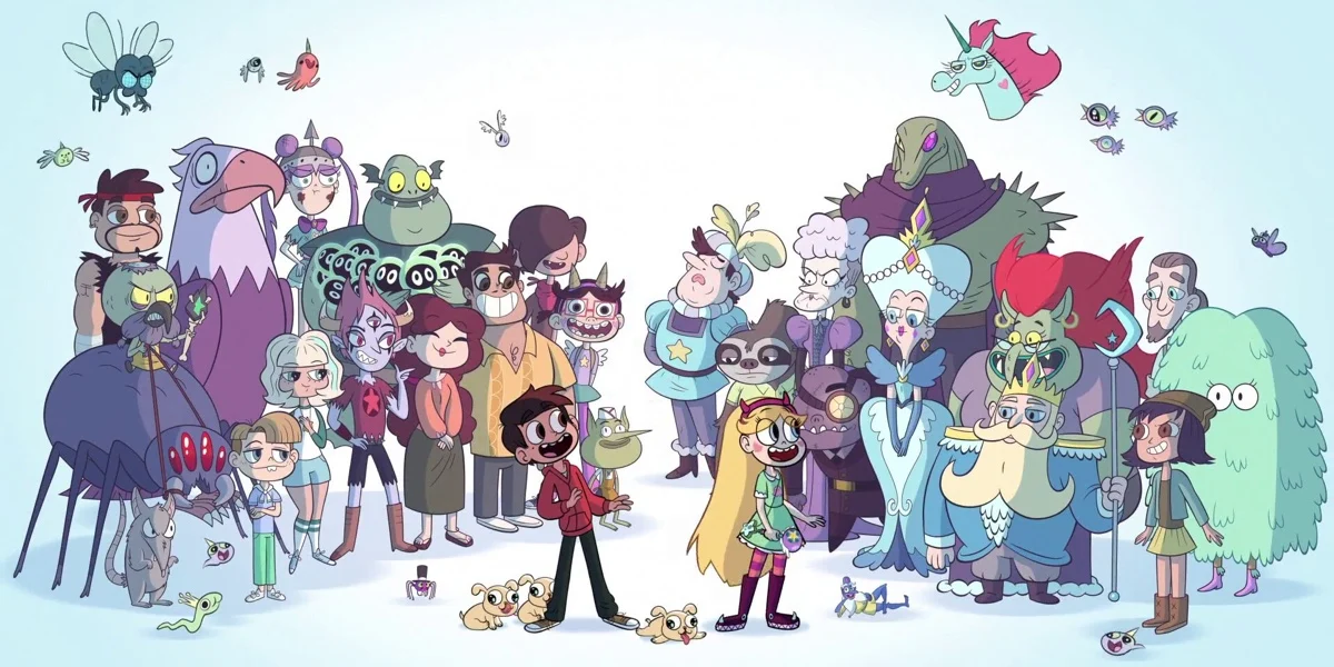 Portada Página para colorear - Star vs. the Forces of Evil