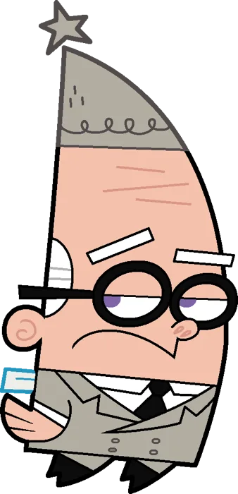 Head Pixie Coloring Page - The Fairly OddParents
