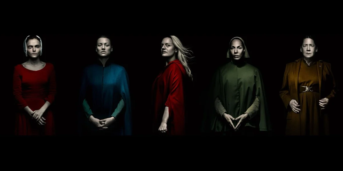 Cover Coloring Page - The Handmaid's Tale
