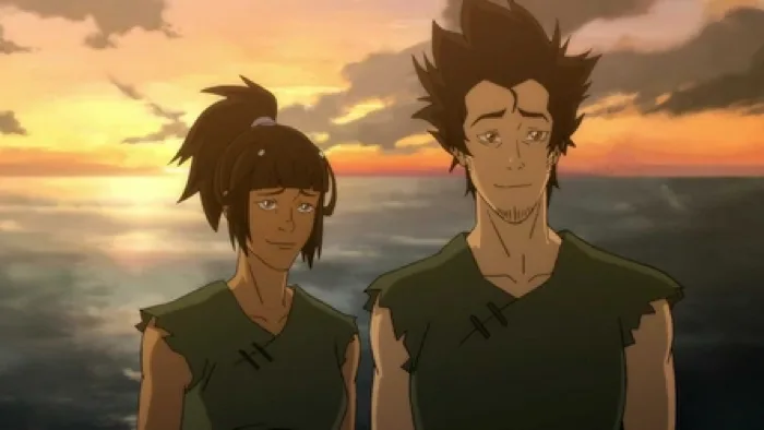 Baraz And Ahnah Página para colorir - The Legend of Korra