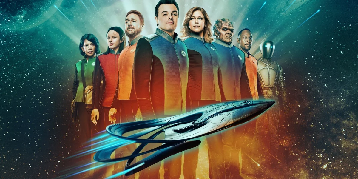 Cover Coloring Page - The Orville
