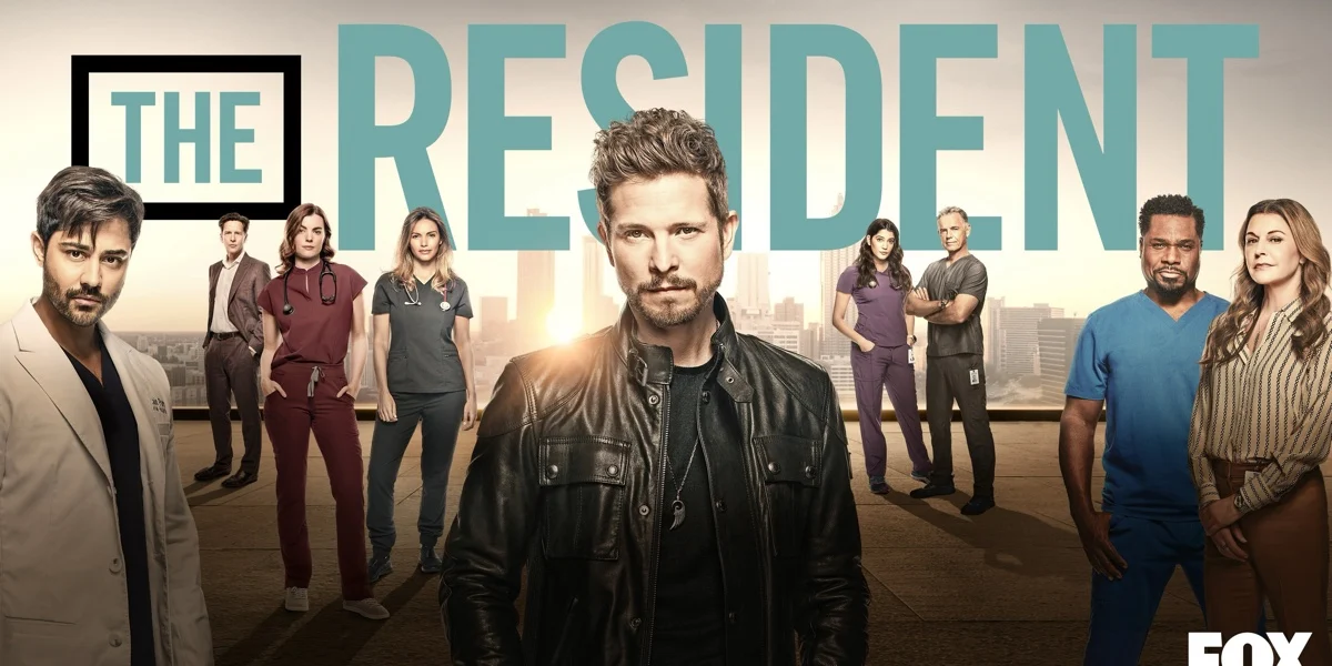 Cover Coloring Page - The Resident