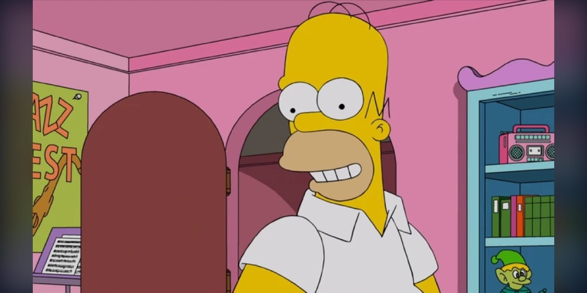Cover Coloring Page - The Simpsons