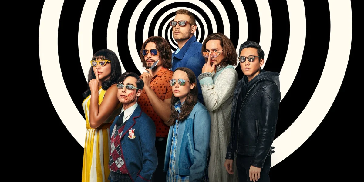 Cover Coloring Page - The Umbrella Academy