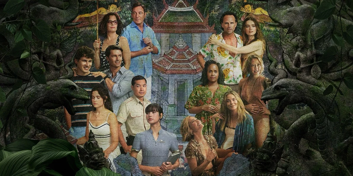Portada Página para colorear - The White Lotus