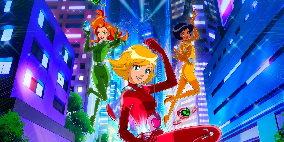 Cover Coloring Page - Totally Spies!