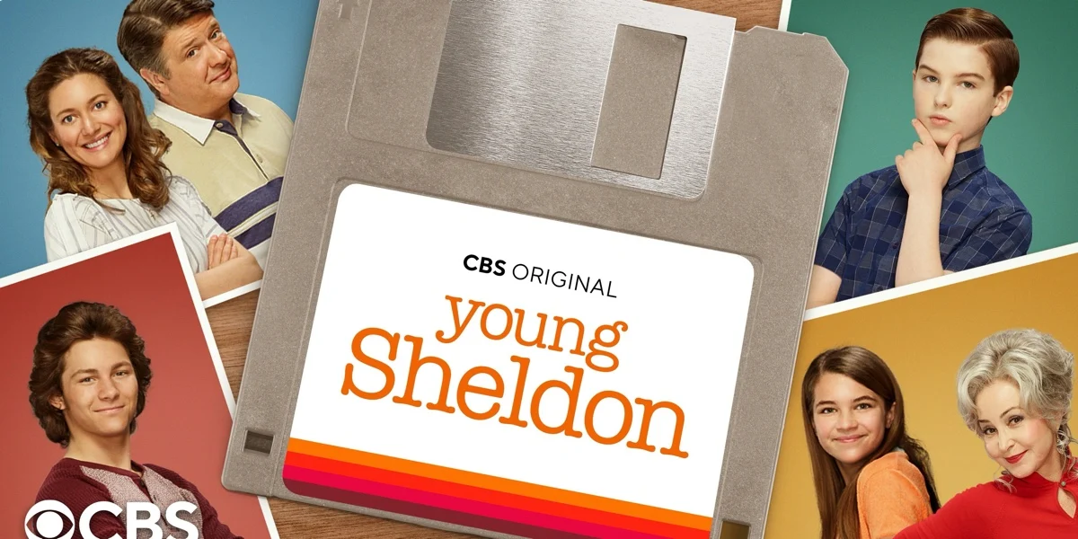 Cover Coloring Page - Young Sheldon